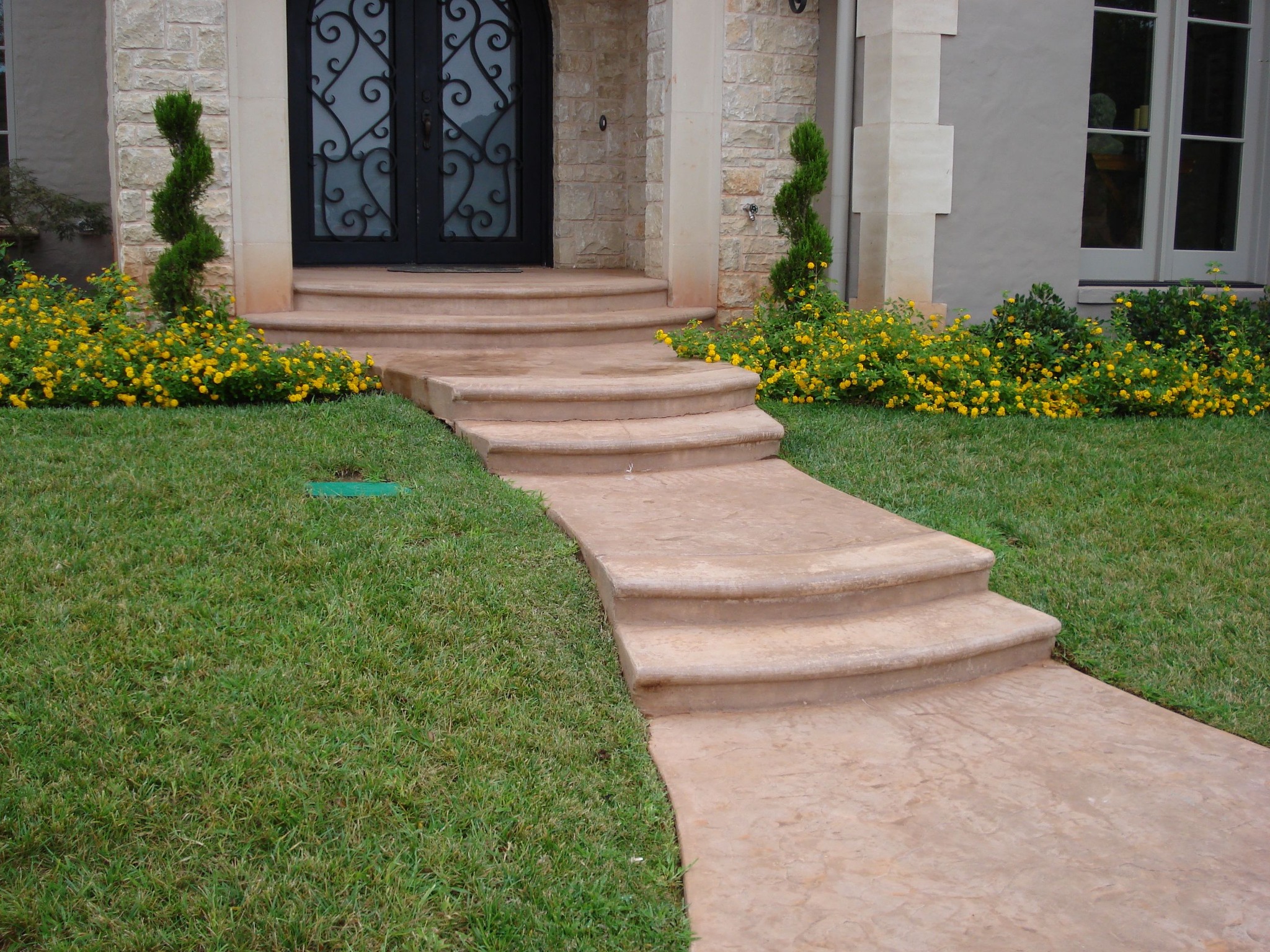 front steps 2