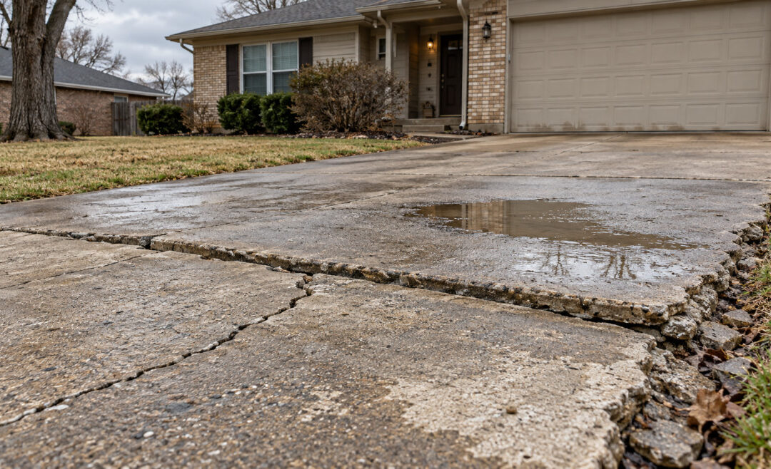 Should I Repair or Replace My Cracked Concrete Driveway?